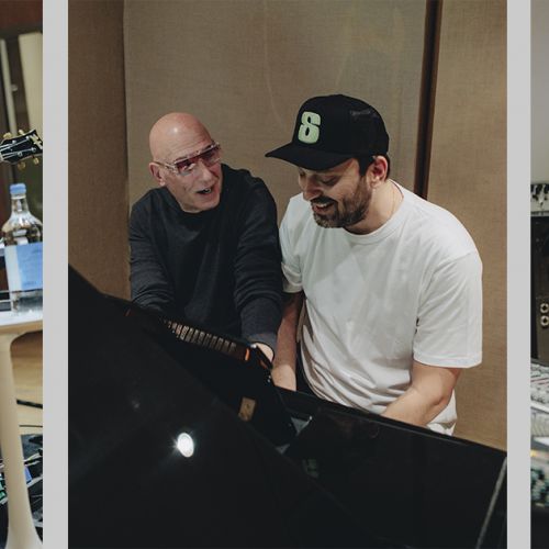 Cesare Cremonini, in studio a Londra con Mike Garson leggendario pianista di David Bowie